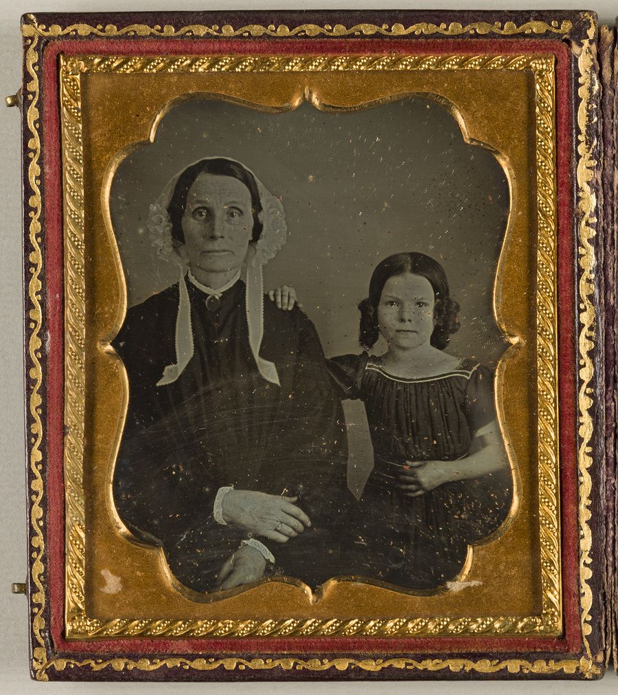 Portrait Of A Woman And A Girl Umeleckoprumyslove Museum Praha