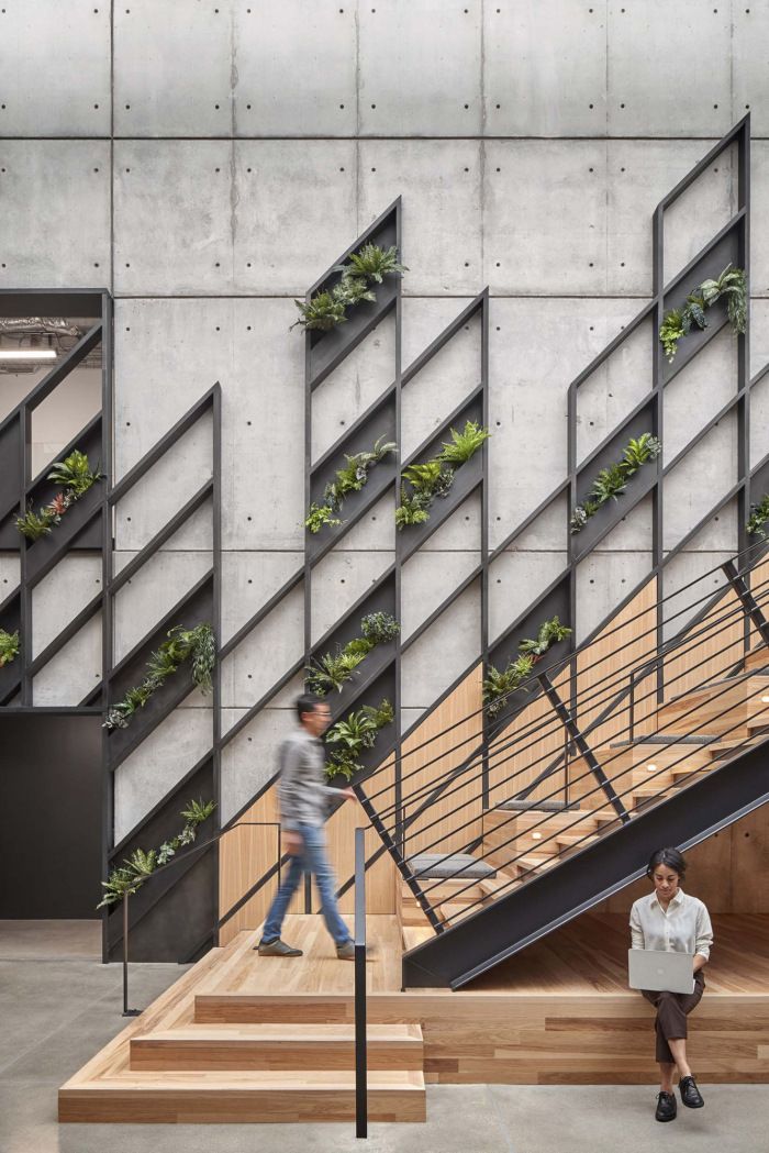 Alternative Technology Client Offices – Austin Architecture Design, Facade Design, Staircase Design, House Design, Stairs Wall Design Modern, Restaurant Architecture, Stair Design, Light Architecture, Futuristic Architecture
