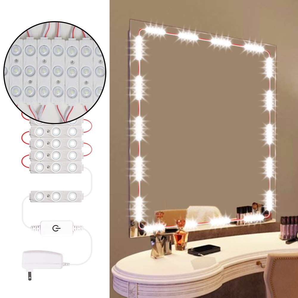 Dimmable Vanity Mirror Lights With Led Best Dimmable Vanity Mirror Lights, Best Stick On Vanity Lights