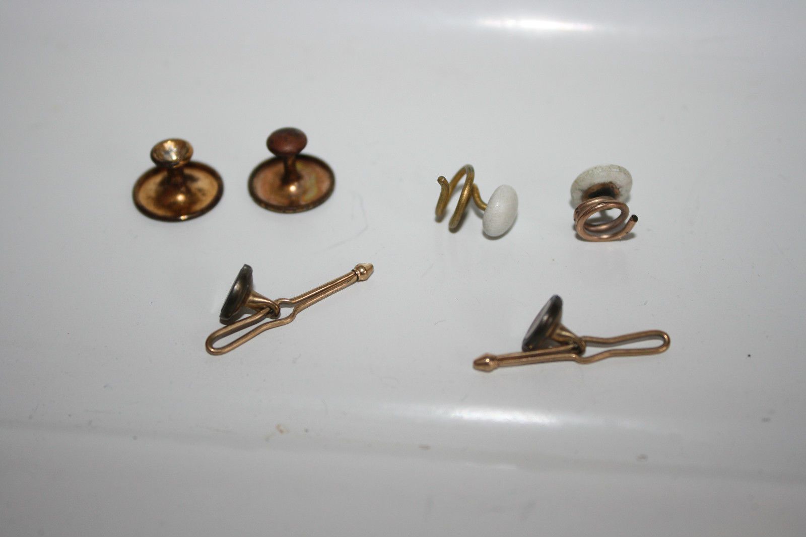 Vintage Shirt Studs Collar Buttons Taille D/'Epargne