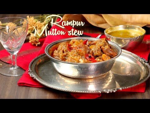 Rampur Mutton Stew Recipe – delicately spiced mutton stew from the royal kitchens of Rampur. Learn how to make the best Rampur mutton stew with easy step by step cooking pictures and video with all ingredients and cooking method list from Yummefy Recipes Rumali Roti, Tandoori Roti, Lamb Stew Recipes, Mutton Recipes, Mutton Stew Recipe, Heritage Recipe, Fusion Food, Indian Heritage, Paratha