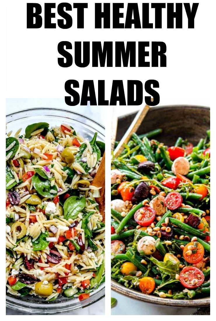 Up to 30 healthy summer salads you must try this summer! Get these healthy recipes today! #bestsummersalads, #healthyrecipes, #cookingrecipes, #foodanddrink, #sidedishes, #lunchideas, #healthylunchideas, #salads, #cleaneating, #healthysides, #easydinnerrecipes, #easysidedishes, #healthysalads, #cleaneatingrecipes, Healthy Snacks Recipes, Clean Eating Recipes, Healthy Lunch, Easy Dinner Recipes, Summer Recipes, Healthy Meals, Healthy Eating, Salads For A Crowd, Easy Salads