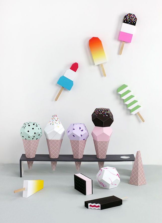 Get In The Summer Spirit With These Colorful Paper Printables Get In The Summer Spirit With These Colorful Paper Printables