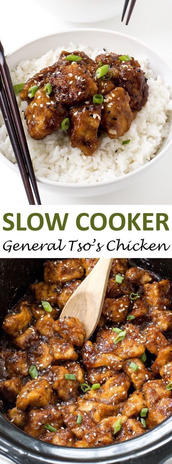 Super Easy Slow Cooker General Tsos Chicken Way Better and Healthier super-easy-slow-cooker-general-tsos-chicken-way-better-and-healthier