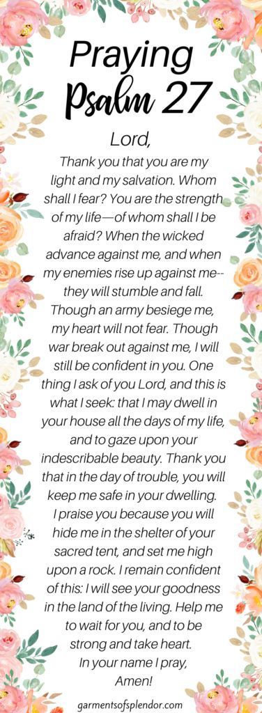 Psalm 27 is a powerful Scripture to pray when you need encouragement. Looking for Scriptures to encourage you when you feel discouraged? Check out these 12 Scriptures for when you Feel Discouraged! Use these 12 Scriptures to defeat fear and discouragement in your life! #scripture #biblequotes #bibleverses #scriptureart #bibleversesforencouragement Powerful Scriptures, Encouraging Bible Verses, Prayer Scriptures, Faith Prayer, Bible Prayers, God Prayer, Favorite Bible Verses, Prayer Quotes, Bible Verses Quotes