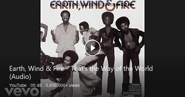 That S The Way Of The World By Earth Wind And Fire Listen To Earth Wind And Fire Earthwindandfire Lnk To Listenyd Subscrib Fire Video Youtube Vevo