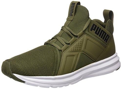 zapatillas puma hombre verde