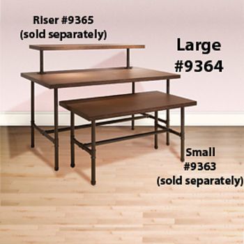 Econoco Commercial Pipeline Small Nesting Table Frame Only