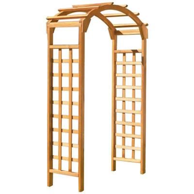 Natural Arch 84 in. x 48 in. Outside Wooden Garden Natural Arch 84 in. x 48 in. Outside Wooden Garden