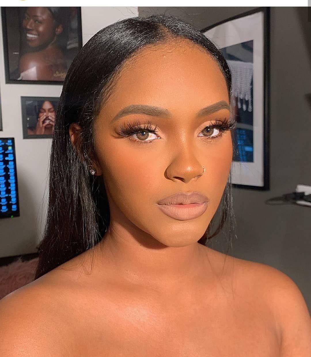 Pin by ꀘ☼︎ on girlzz in 2020 Black girl makeup natural