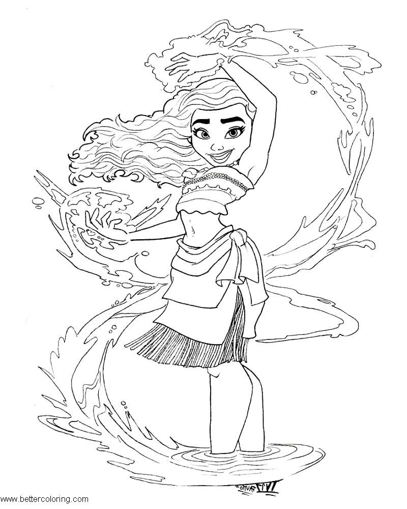 Pin by Kat Hills on Coloring Pages Moana coloring pages, Moana