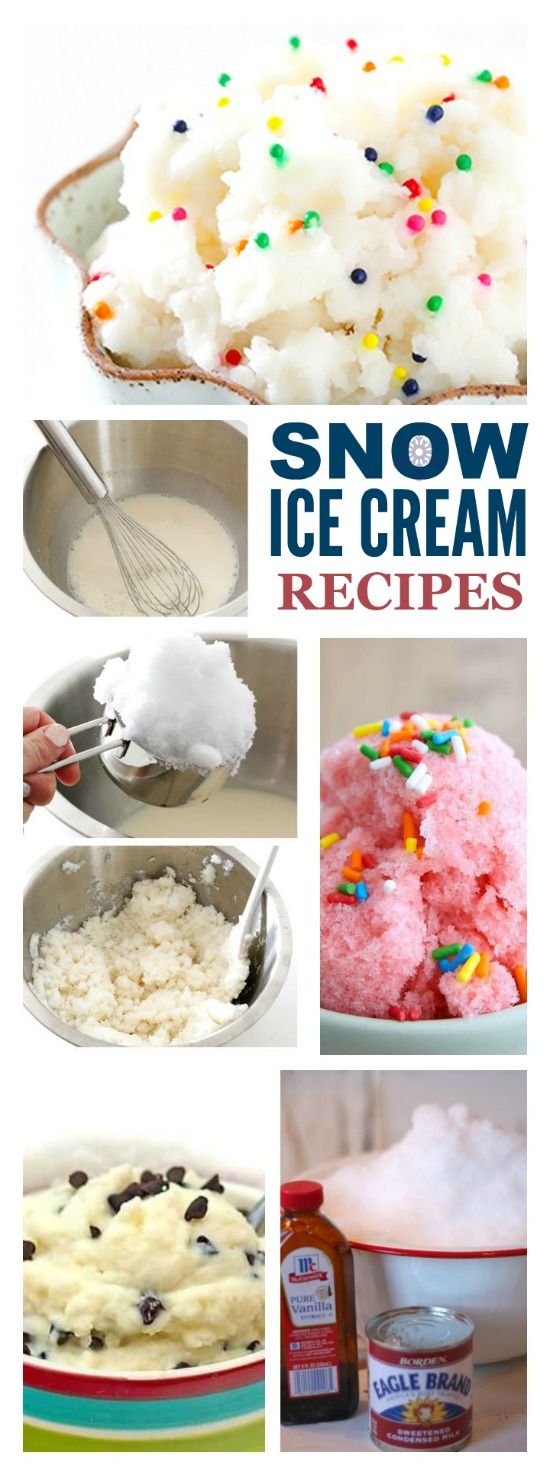 Snow Ice Cream #snowicecreamrecipe