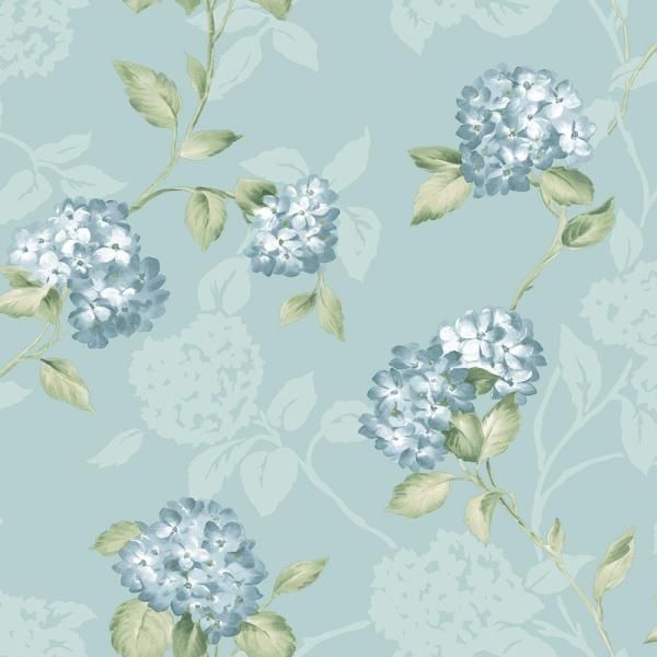 Brewster Arbor Rose Grey Floral Trail Wallpaper-ARB67552 - The Home Depot
