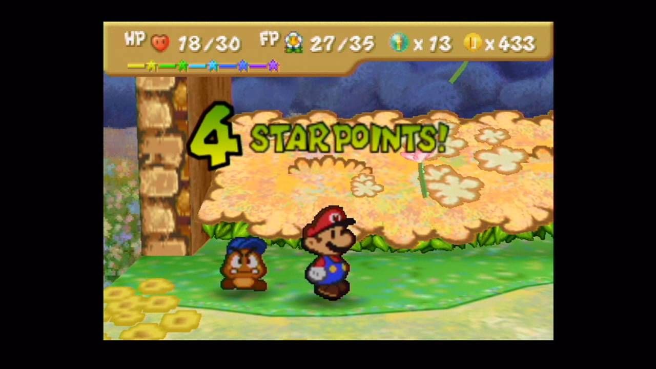 pin by johnathan tyszkowski on paper mario nintendo 64 wii virtual paper mario flower fields