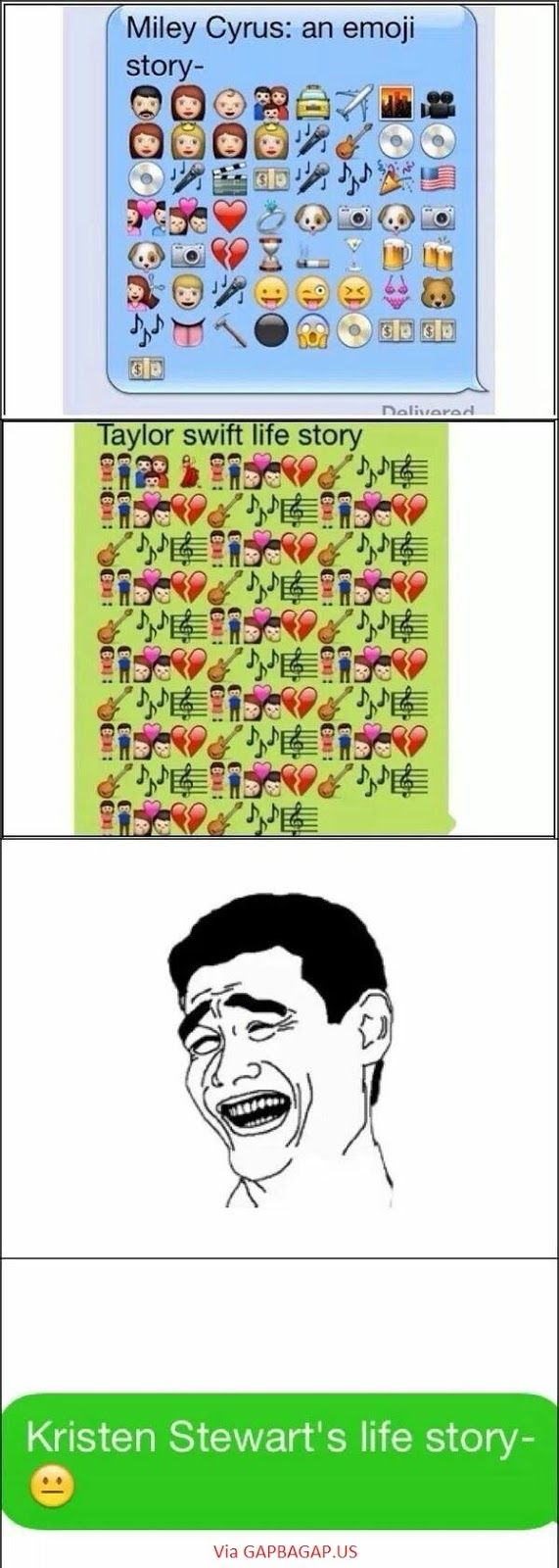 funny emoji text about miley cyrus vs taylor swift poor kristen emoji stories funny