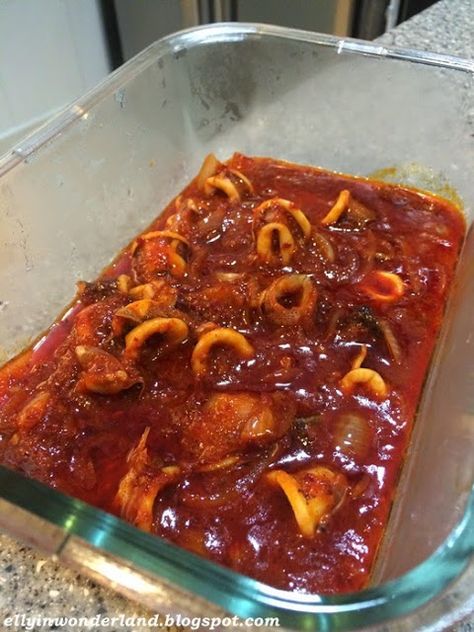 Elly In Wonderland Resepi Sambal Sotong Lauk Pauk Melayu Elly In Wonderland Resepi Sambal Sotong