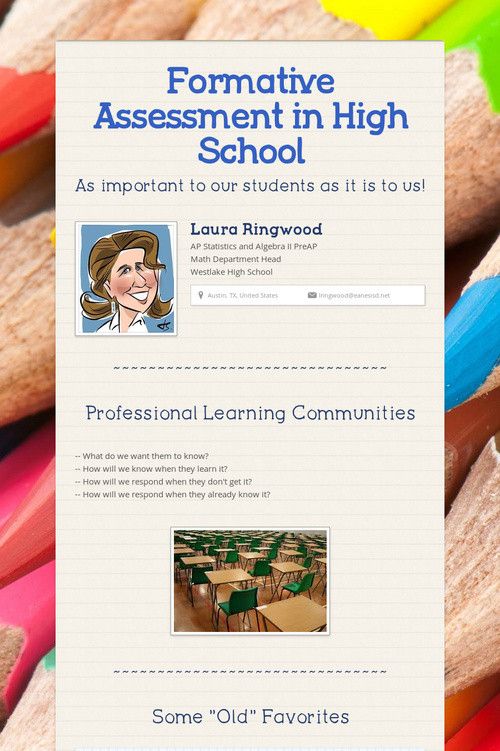 Formative Assessment in High School Technology Flyers Pinterest - formative assessment strategies Formative Assessment in High School Technology Flyers Pinterest - formative assessment strategies