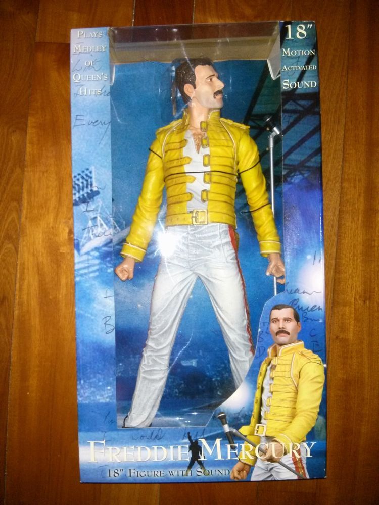 freddie mercury action figure 18 inch