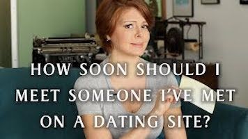 Male online dating when to meet in person porn