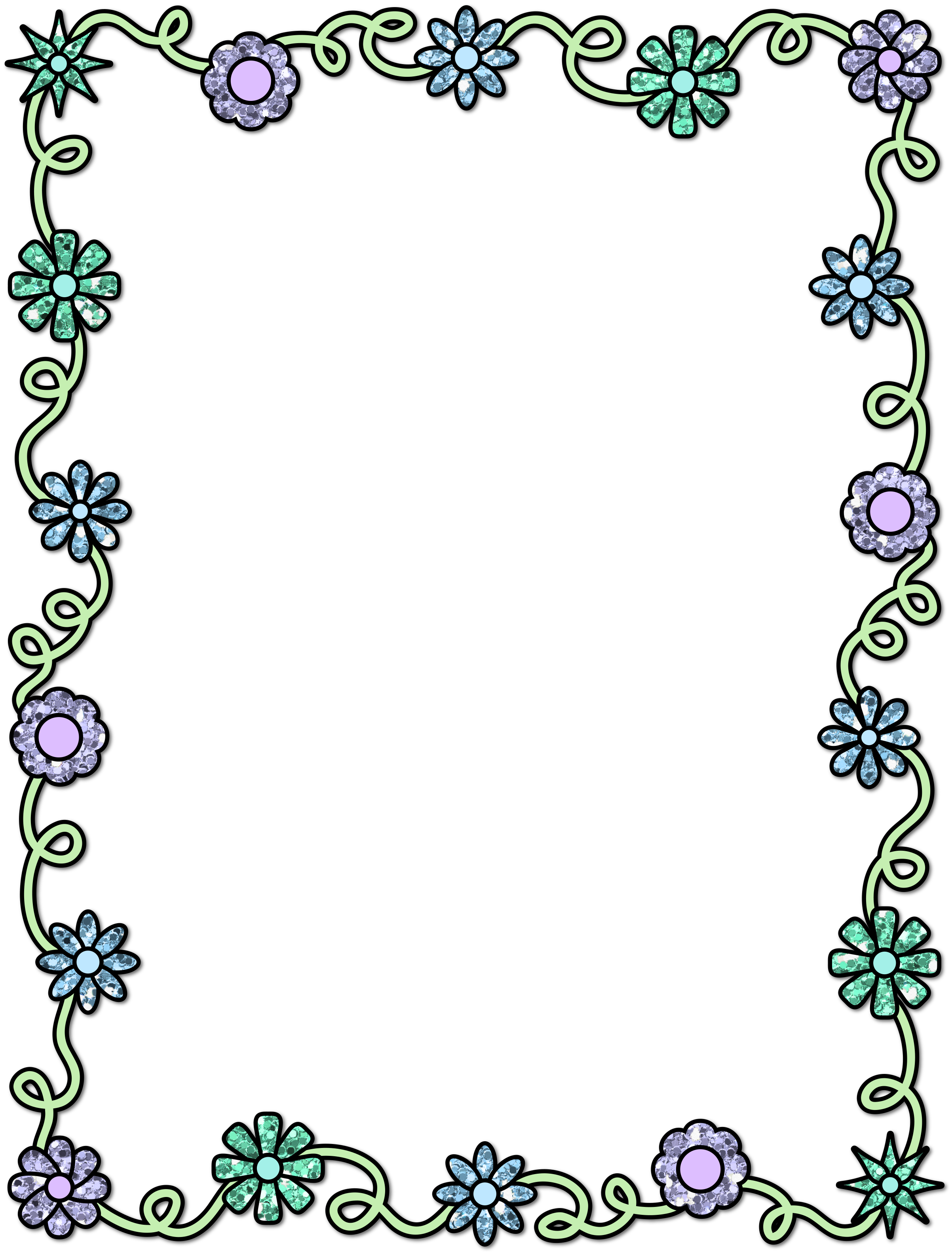 printable christmas borders for word documents