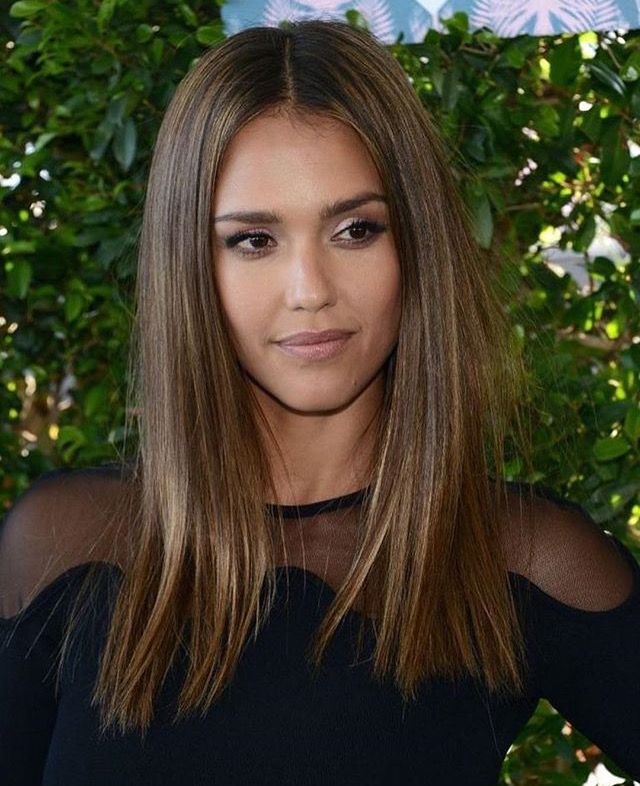 Jessica A Jessica Alba Hair Medium Hair Styles Hair Inspiration