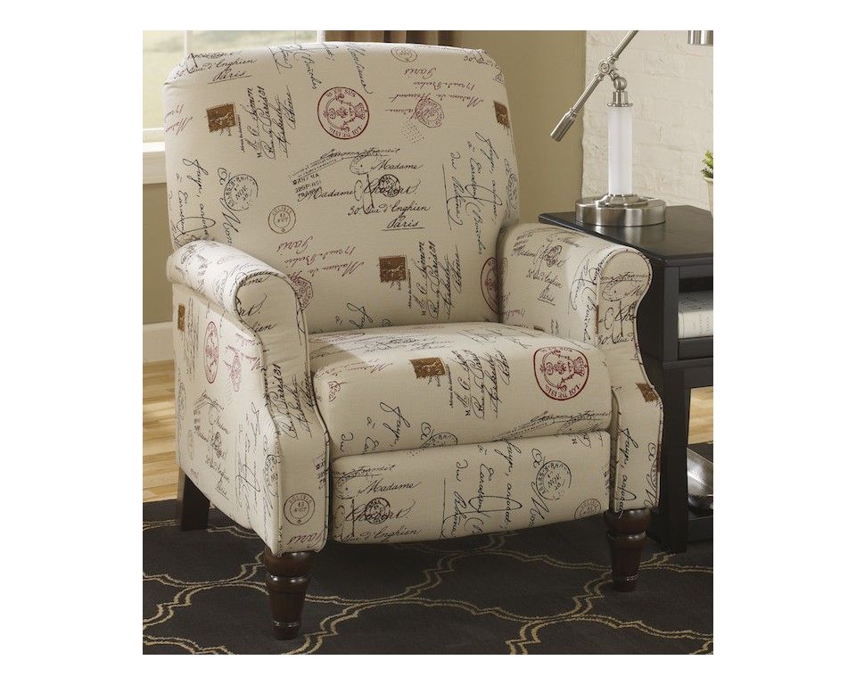 High Leg Recliner W Script Sam Levitz Furniture Furniture