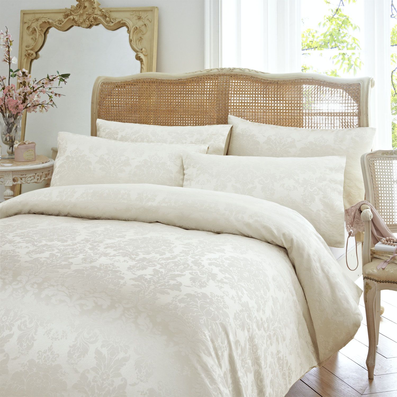 Damask Duvet Cover Sets cream Duvet covers & pillow cases