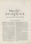 Joan didion self respect essay