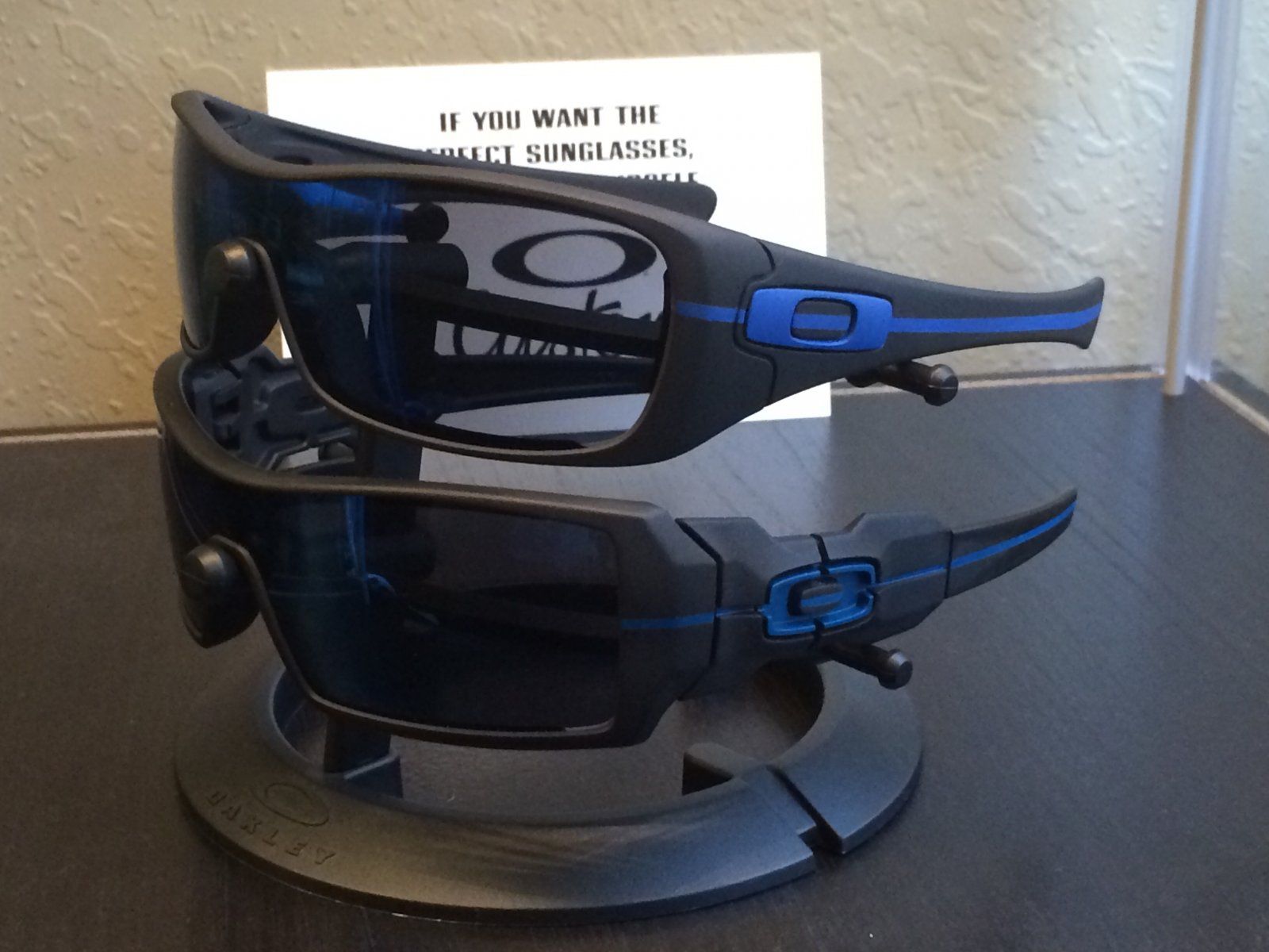 oakley thin blue line glasses