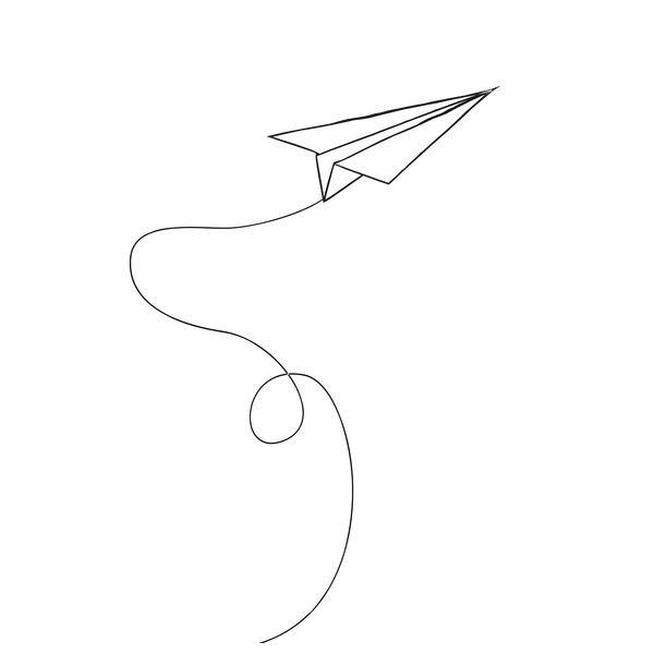 paper airplane drawing simple paper airplane drawing simple