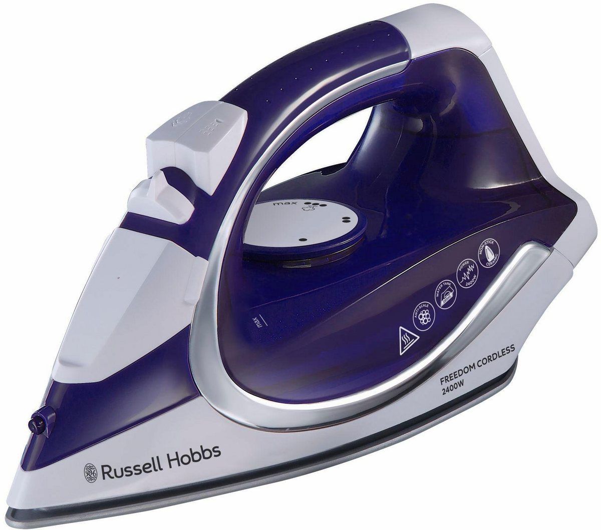 2100 W Philips GC9405//80 Perfect Care Aqua Pro Steam Generator Iron 6.5 Bar 2.5 Litre Purple