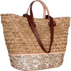 sequin beach bag