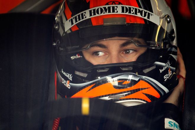 Joey Logano, Driver Of The #20 The Home Depot Toyota, Adjusts | Joey