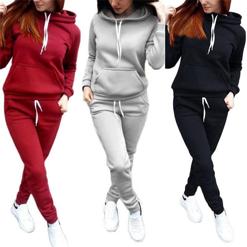 Mens Track Suits 2 Piece Outfits Long Sleeve Sweatshirt Pullover T Shirt Color Block Joggers Pants Set Pockets Casual Workout Sweat Suits Activewear