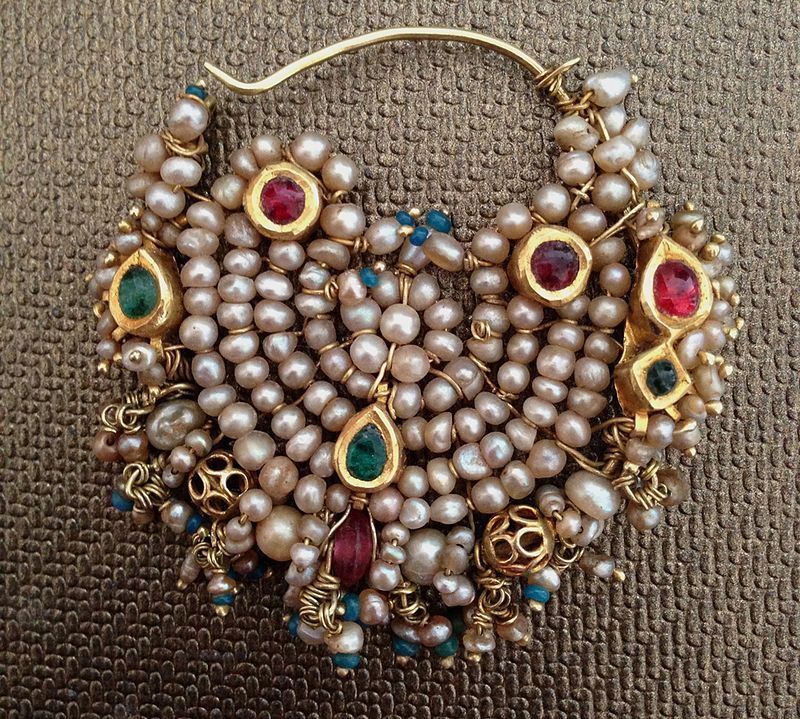 Antique Indian Nose Ring Jewellery Jewellery Wikipedia Nose