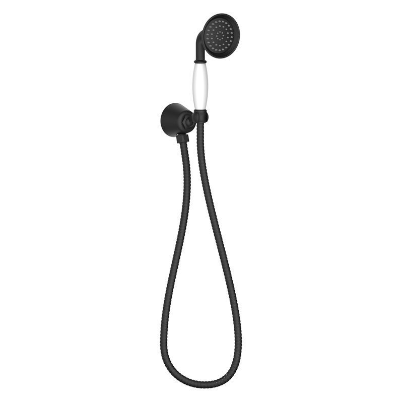 Mondella Maestro Black/White Single Function Hand Shower