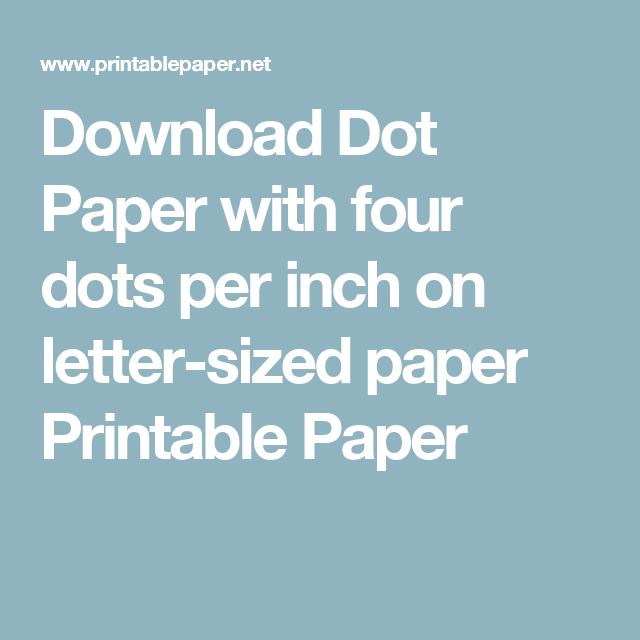 letter sized paper