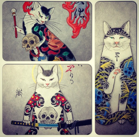 Horitomo S Monmon Cats Portal Arte Da Tatuagem Japonesa Desenhos Arte Horitomo S Monmon Cats Portal Arte Da Tatuagem Japonesa Desenhos Arte