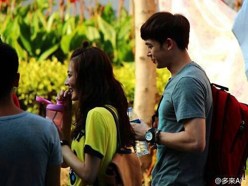 Nichkhun Filming One And A Half Summer Chinese Drama Couple Photos Photo Scenes