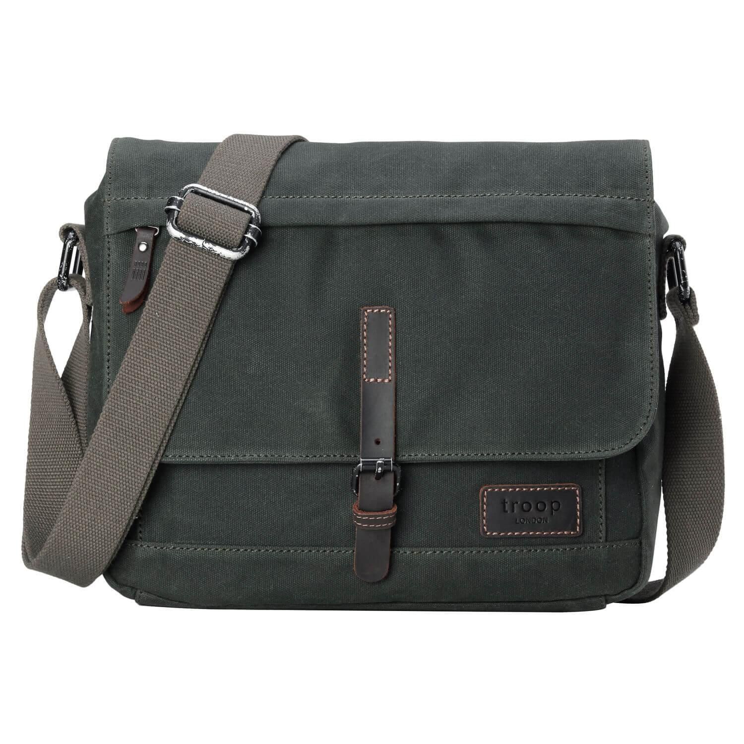 Messenger Bag Waxed Canvas Bag, Canvas Leather, British Fashion Brands, Strong Bags, Leather Messenger Bag, Mens Canvas Messenger Bag, Everyday Bag, Man Bag, Travel Bags