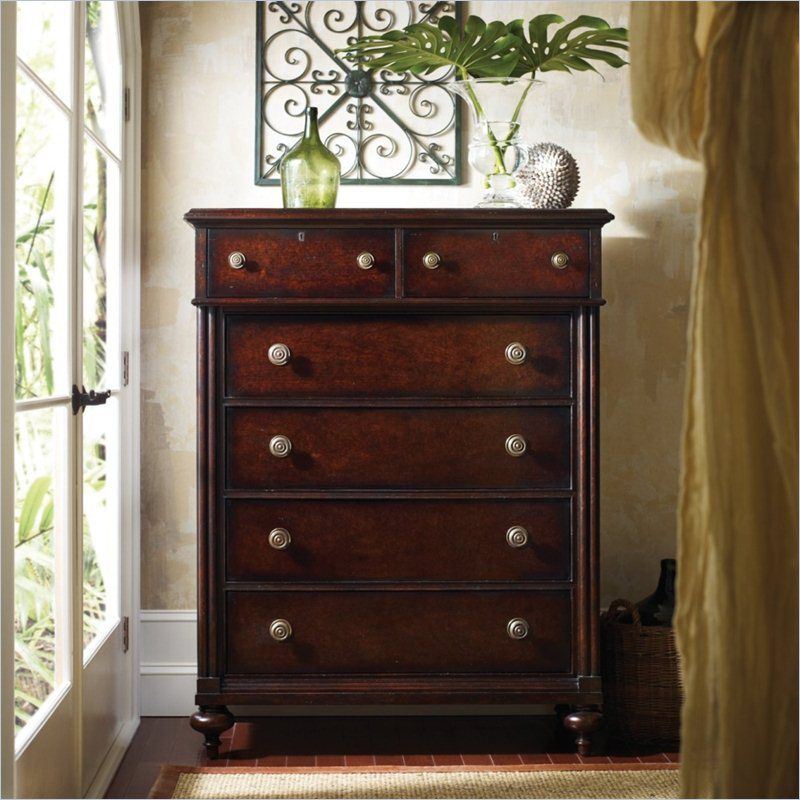 British Colonial Drawer Chest In Caribe 020 63 13 Stanley