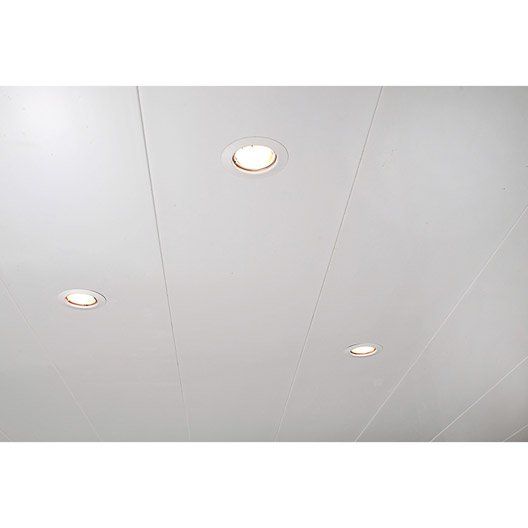 Lambris PVC blanc brillant Maison - Salle de bain Pinterest - plafond salle de bain pvc Lambris PVC blanc brillant Maison - Salle de bain Pinterest - plafond salle de bain pvc