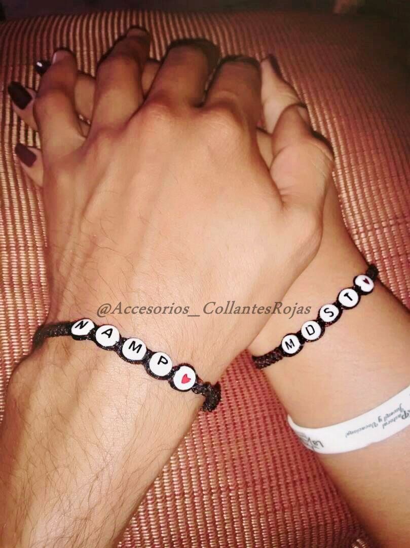 Pareja Pulsera Muda Pulsera De Cuentas De 10 Mm Pulsera De Pareja Pulsera Muda Pulsera De Cuentas De 10 Mm Pulsera De