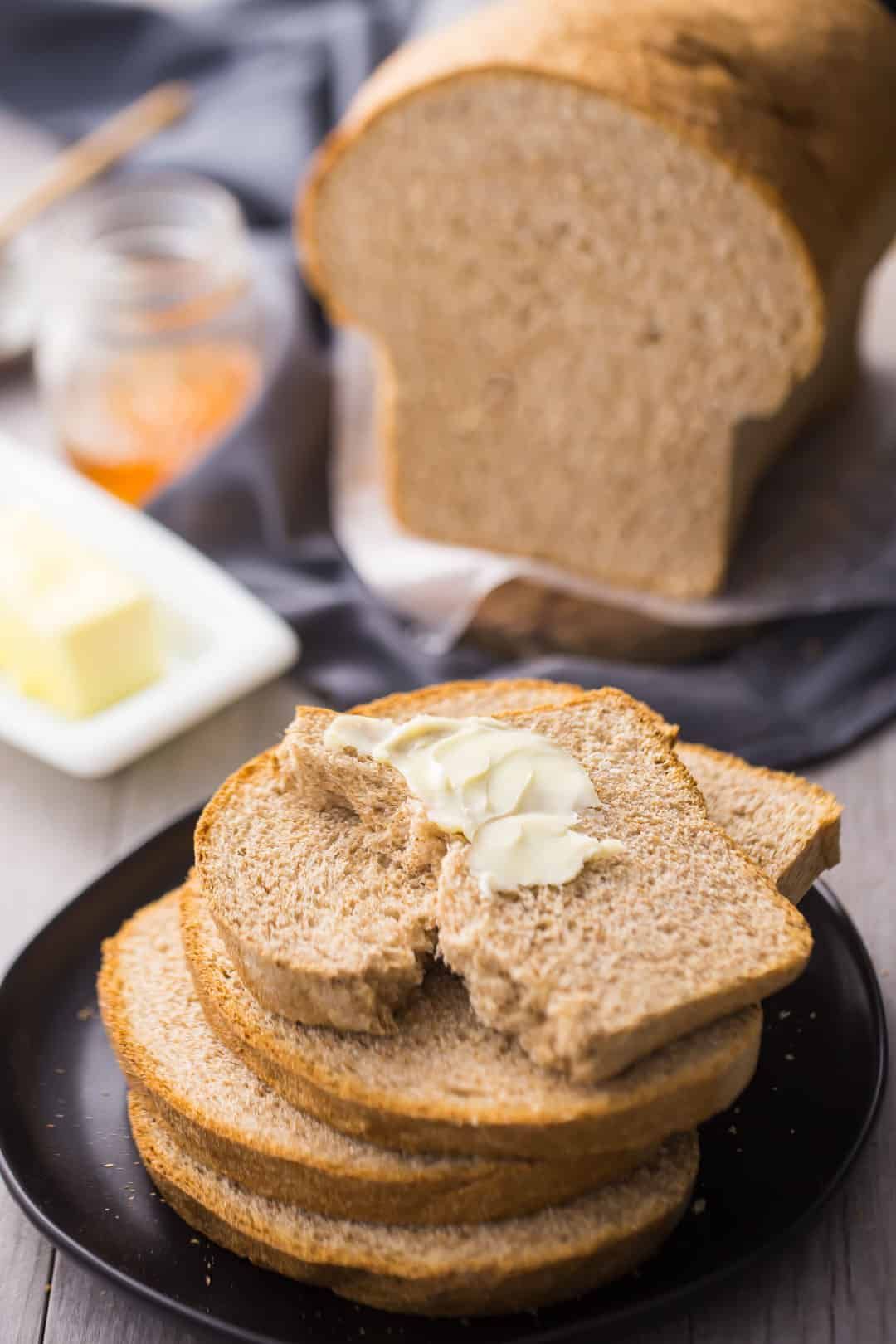 Soft whole wheat bread Bread soft, Homemade bread easy Soft whole wheat bread Bread soft, Homemade bread easy