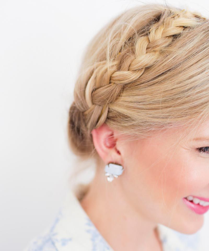 Milkmaid Braid Tutorial Hair Styles Easy Braids Milkmaid Braid