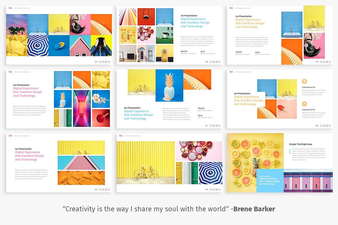 ion creative powerpoint template by masterslides on creativemarket ion powerpoint template