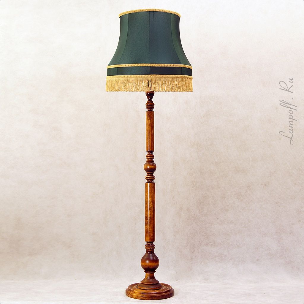 Ретро торшер с зеленым абажуром. TN004-TR6-ZEL Lampoff & Co TN004-TR6-ZEL, LF4806. Pendant Light, Novelty Lamp, Table Lamp, Ceiling Lights, Lighting, Home Decor, Table Lamps, Decoration Home, Room Decor