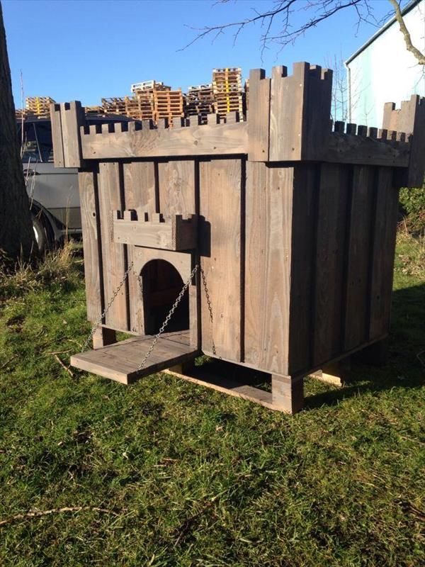 Diy Pallet Wood Dog House Pallet Dog House Diy Dog House