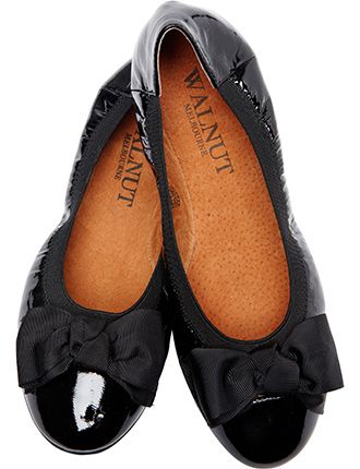 walnut ballet flats