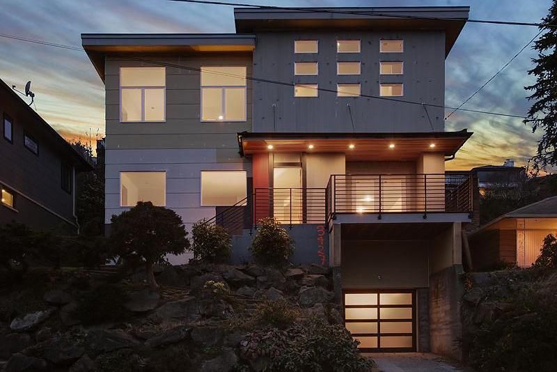 fabulous seattle modern ideal home for vrbo house plans modern homes for rent